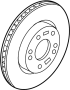 View Disc Brake Rotor (Front) Full-Sized Product Image