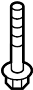 View Bolt. Arm. Control. Cntl. Mount. (Front, Rear, Upper, Lower) Full-Sized Product Image 1 of 10