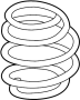 Image of Coil Spring (Front) image for your 2015 Hyundai Elantra   