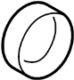 Image of Steering Column Cover Grommet (Lower) image for your 2020 Hyundai Elantra   