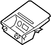 Image of Console Tray image for your 2011 Hyundai Veracruz   