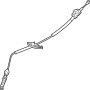 View Automatic Transmission Shifter Cable Full-Sized Product Image 1 of 1