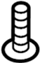 View Screw. Grille. Cover. (Upper, Lower) Full-Sized Product Image