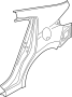Image of Quarter Panel (Right) image for your 2007 Hyundai Tucson  GLS Sport Utility 