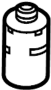 Image of Fuel Shut-Off Solenoid image for your 2001 Hyundai Tiburon   