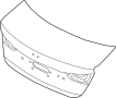 Image of Deck Lid image for your 2013 Hyundai Elantra   