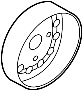 View Engine Water Pump Pulley Full-Sized Product Image