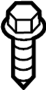 View Screw. Cover. Bumper. Bracket. (Upper, Lower) Full-Sized Product Image
