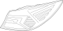 Image of Tail Light Assembly (Left, Rear) image for your 2021 Hyundai Venue   