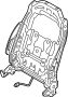 View Seat Back Frame (Left, Front) Full-Sized Product Image