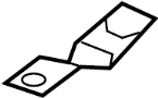 Image of Fender Apron Bracket (Front) image for your 2024 Hyundai Tucson   
