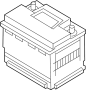 Image of Vehicle Battery image for your 2012 Hyundai Tucson   