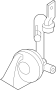 Image of Horn image for your 2012 Hyundai Elantra 1.8L PZEV A/T Limited Sedan 