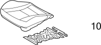 Image of Seat Heater Pad (Front) image for your 2013 Hyundai Elantra GT   