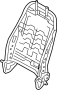 Image of Seat Back Frame (Front) image for your 2011 Hyundai Equus   