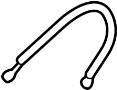 Image of Hose. Brake. Hydraulic. Line. (Right, Rear). A flexible Hose. image for your 2014 Hyundai Elantra  Sport Sedan 