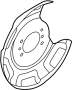 View Brake Dust Shield (Right) Full-Sized Product Image