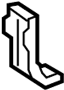 Image of Bumper Impact Bar Bracket (Rear, Lower) image for your 2020 Hyundai Elantra   
