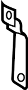 Image of Grille Bracket image for your 2002 Hyundai Santa Fe   