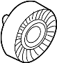 Image of Accessory Drive Belt Idler Pulley image for your 2009 Hyundai Genesis   