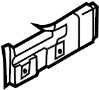Image of Frame Rail End (Front) image for your 2004 Hyundai Sonata   