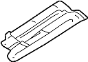 Image of Exhaust Heat Shield image for your 2008 Hyundai Tiburon   