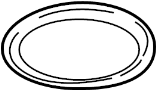 View Coil Spring Insulator (Front, Upper, Lower) Full-Sized Product Image 1 of 3
