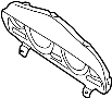 Image of Instrument Cluster Bezel image for your 2011 Hyundai Genesis Coupe   