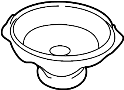Image of Speaker (Rear) image for your Hyundai Santa Fe 2.4L M/T FWD 