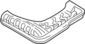 Image of Seat Frame (Left, Front) image for your 2002 Hyundai Santa Fe   