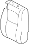 Image of Seat Back Cushion Cover (Front, Rear) image for your 2002 Hyundai Santa Fe   