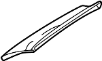Image of Body A-Pillar Trim Panel (Left, Front) image for your 2011 Hyundai Genesis Coupe 3.8L V6 A/T 3.8 Grand Touring Coupe 