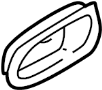 Image of Interior Door Handle Trim (Right) image for your 2002 Hyundai Santa Fe   