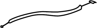 Image of Door Lock Operating Rod (Left, Front) image for your 2002 Hyundai Santa Fe   
