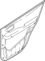 Image of Door Interior Trim Panel (Right, Rear) image for your 2010 Hyundai Veracruz   