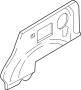 Image of Interior Quarter Panel Trim Panel (Right, Lower) image for your 2005 Hyundai Santa Fe 2.7L V6 A/T FWD GLS Sport Utility 