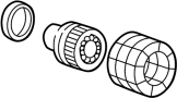 Image of Boot Kit - Axle Wheel Side. Outer Boot. (Right, Rear). Included with: Axle. image for your Hyundai