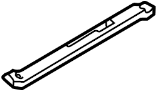 Image of Bracket - Table Side Support. (Left) image for your 2003 Hyundai Santa Fe 3.5L V6 A/T FWD GLS Sport Utility 