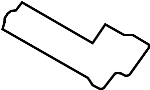 View Engine Valve Cover Gasket (Left) Full-Sized Product Image