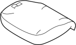 Image of Seat Cushion Foam (Front) image for your 2014 Hyundai Sonata   