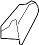 View Seat Trim Panel (Right, Front) Full-Sized Product Image 1 of 2