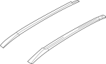 Roof Luggage Carrier Side Rail (Left)