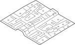 651110W000 Floor Pan (Front)