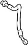 Image of Brake Hydraulic Hose (Right, Rear) image for your 2012 Hyundai Santa Fe   