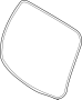 Image of Hatch Seal image for your 2002 Hyundai Santa Fe  GLS Sport Utility 
