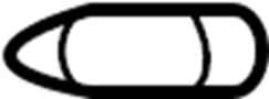 View Liftgate Support Strut Holder (Upper) Full-Sized Product Image