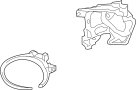 Image of Fog Light (Right, Front) image for your 2010 Hyundai Santa Fe   