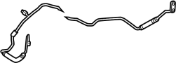 Image of A/C Refrigerant Liquid Hose image for your 2009 Hyundai Veracruz 3.8L V6 A/T FWD GLS Sport Utility 