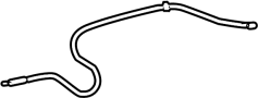 Image of Hood Release Cable image for your 2010 Hyundai Elantra  Touring GLS Hatchback 