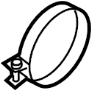 View Clamp. Duct. Air. Intake. Hose.  Full-Sized Product Image
